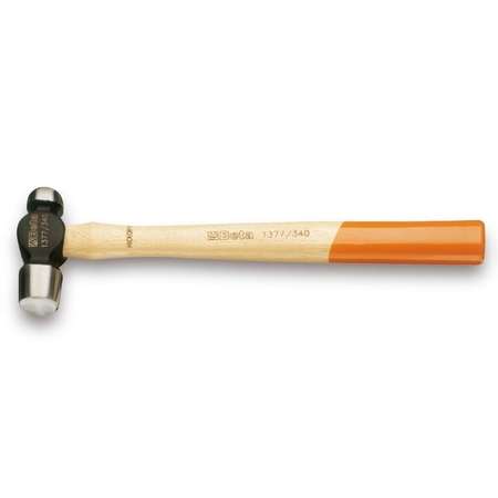 BETA Ball Pein Hammer, Wooden Shaft, 1.25Lb 013770157